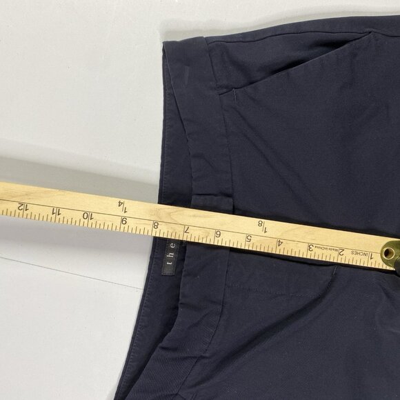 Theory Pants Tapered Ankle Stretch Ponte Dress Workwear Office Ponte 0 - Picture 9 of 11